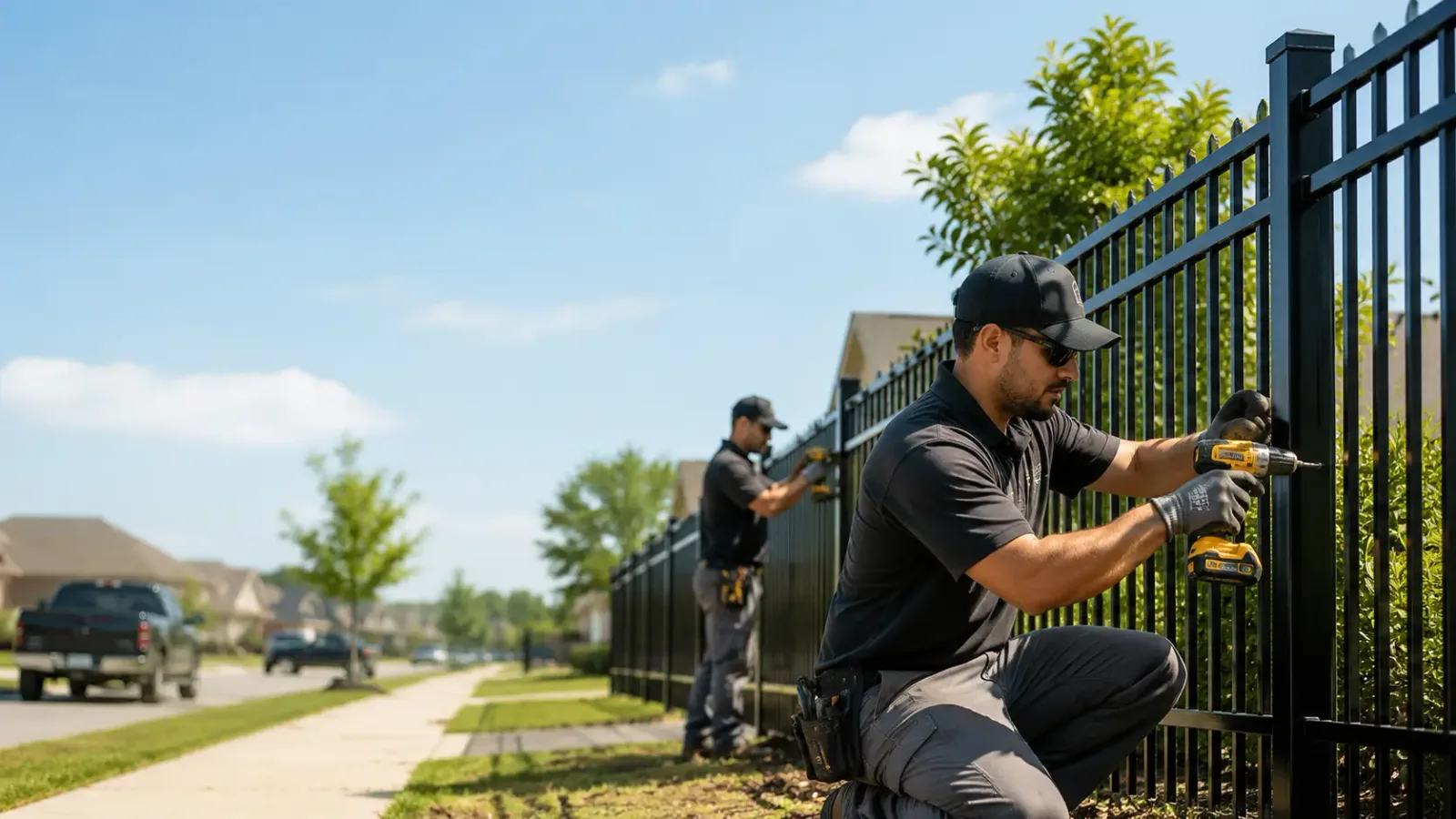 Metal Fence Installation in Glendora, NJ